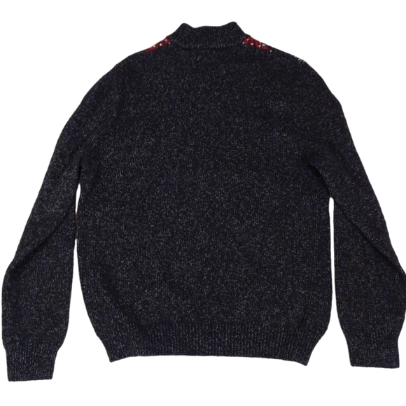 Chaps Men's 1/4 Button Sweater - Picture 4 of 6